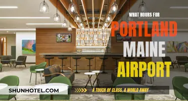 Portland Maine Airport: Operational Hours and More