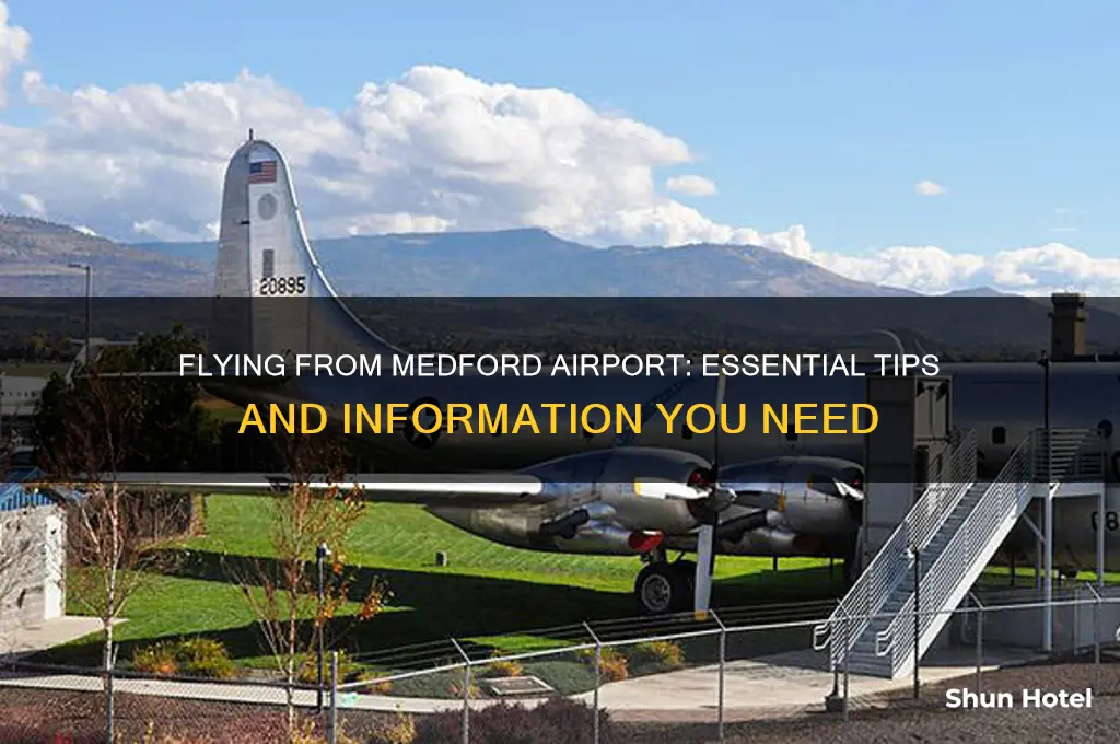 what i need to know about flying from medford airport