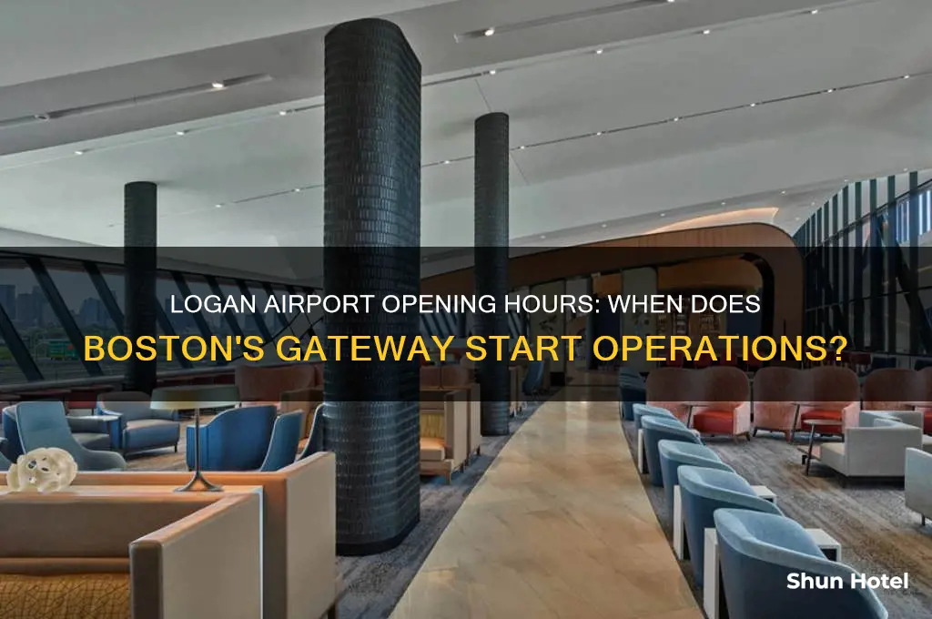 what ime does logan airport open