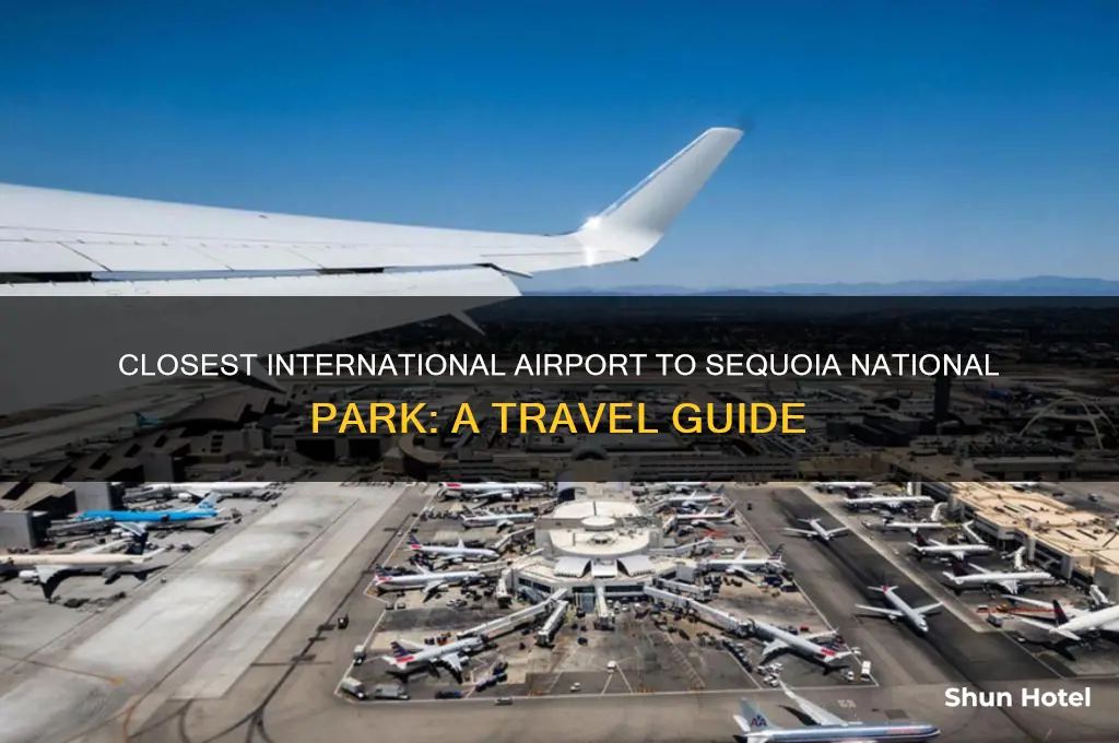 what international airport is closest to sequoia national park