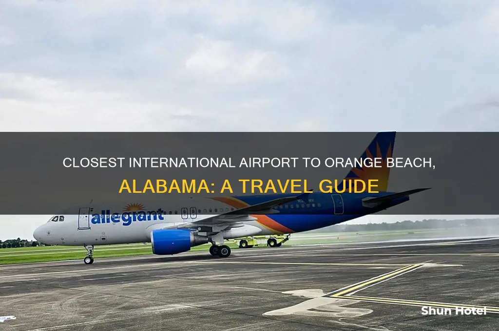 what international airport is closeto orange beach alabama