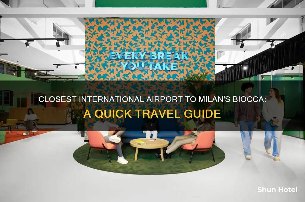 what international airport is near biocca in milan italy