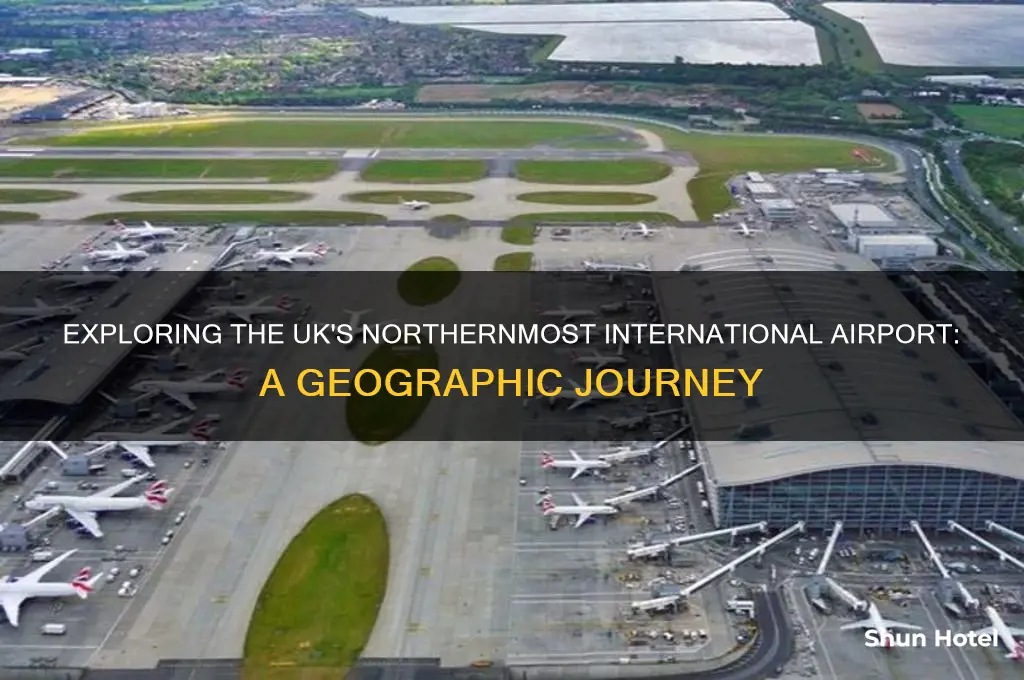 what international airport is the farthest north in the uk