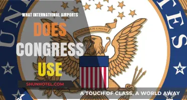 Congressional Travel: Which International Airports Do Lawmakers Frequent?