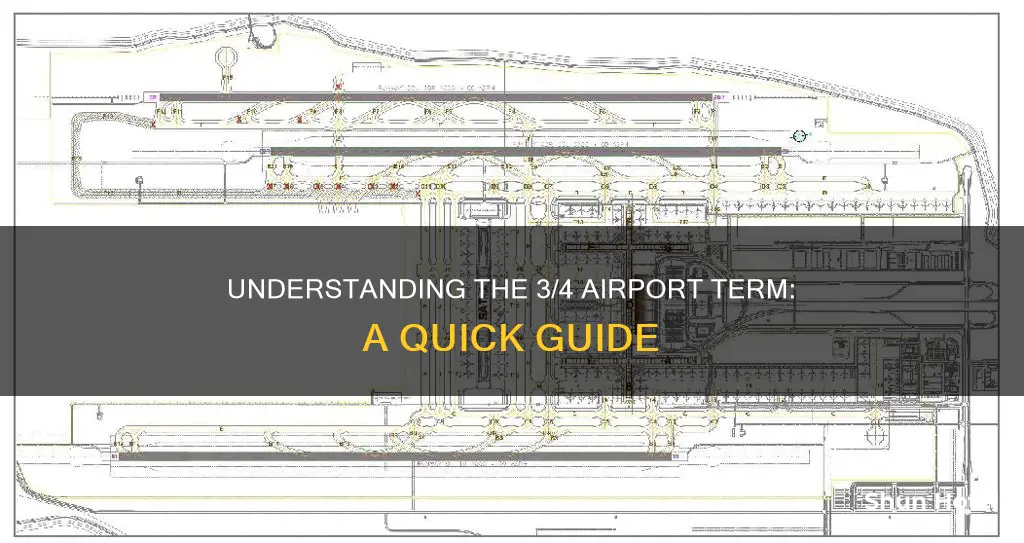 what is 3 4 airport term