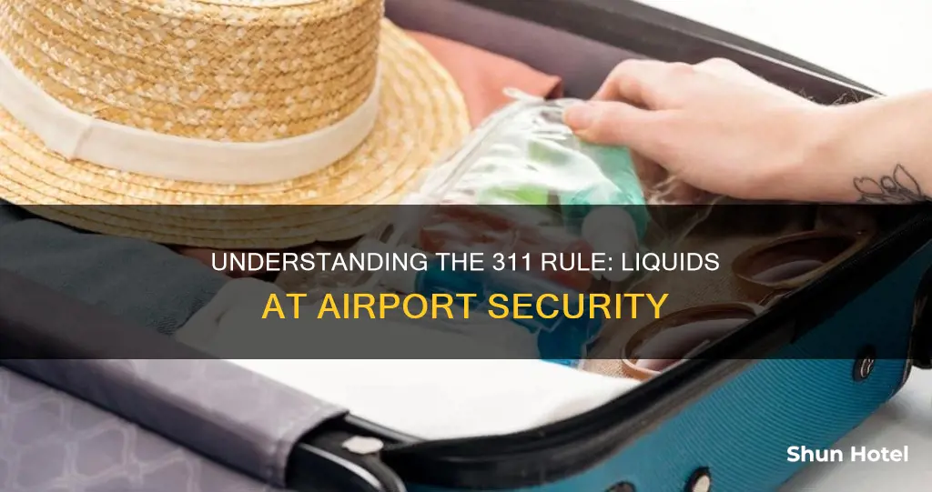 what is 311 rule in airport