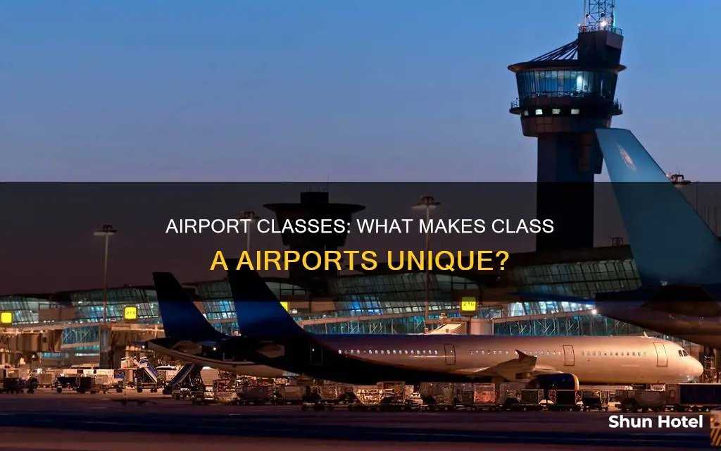 what is a class a airport