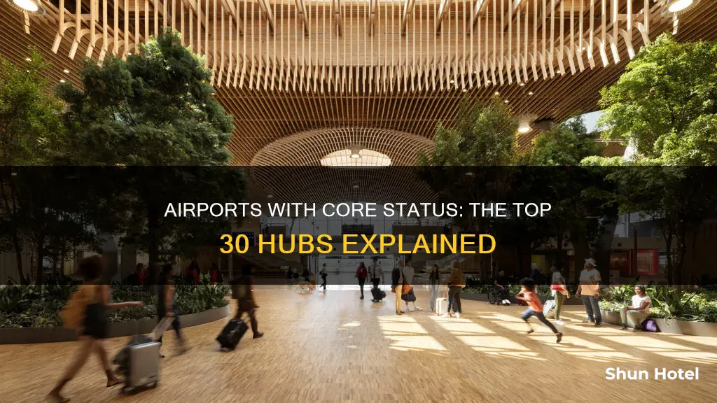 what is a core 30 airport