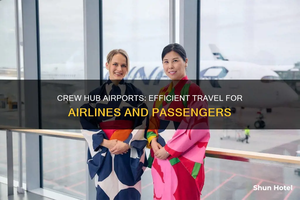 what is a crew hub airport