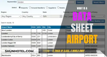 Airport Data Sheets: A Comprehensive Overview