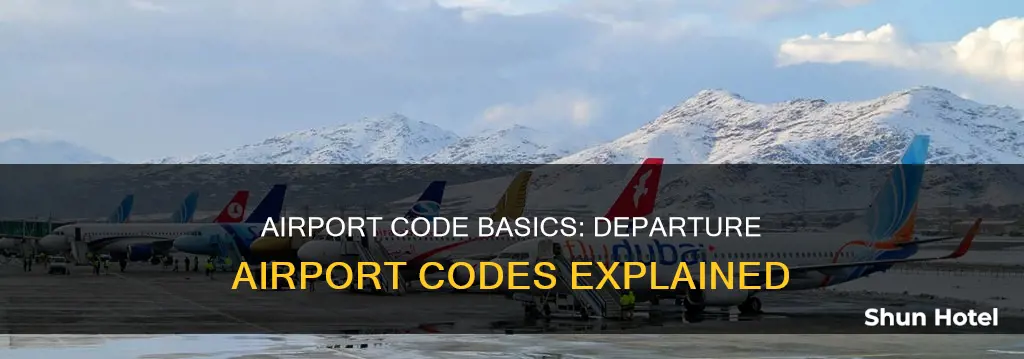 what is a departure airport code