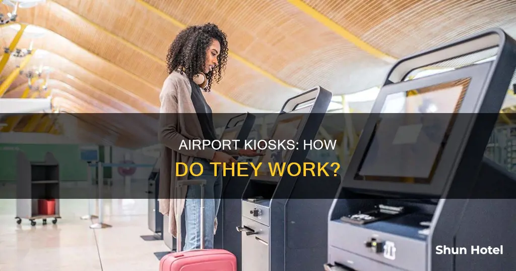 what is a kiosk in airport