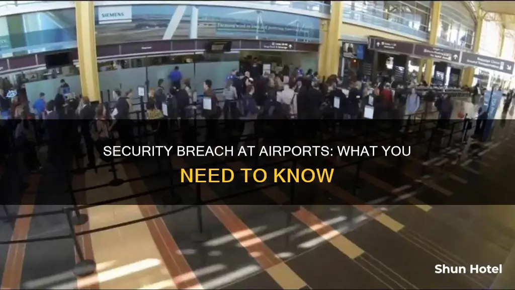 what is a security breach airport