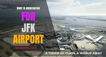 JFK Airport: What's the Abbreviation?