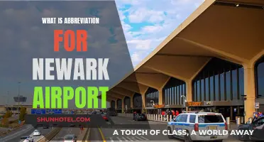 Newark Airport: What's the Abbreviation?
