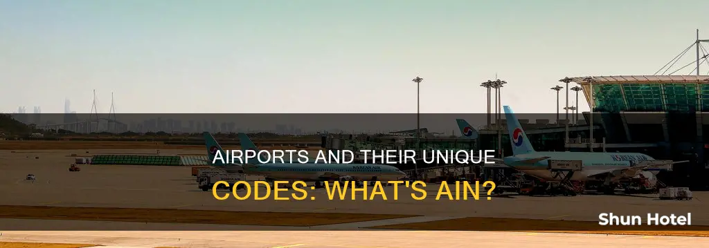 what is ain airport code inusa