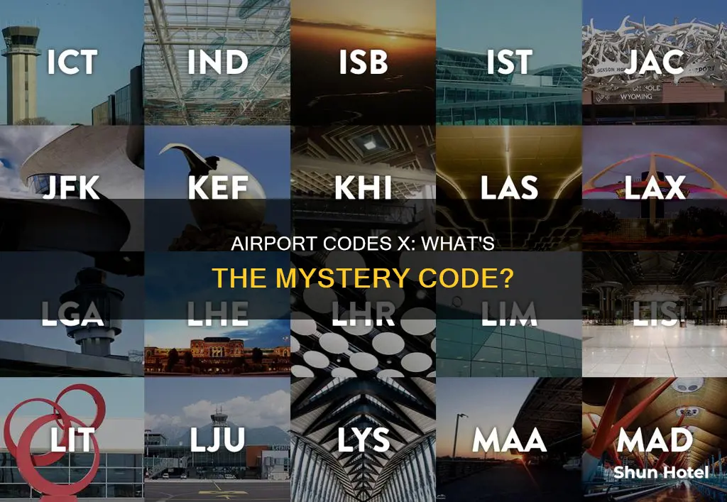 what is airport abbreviations use x