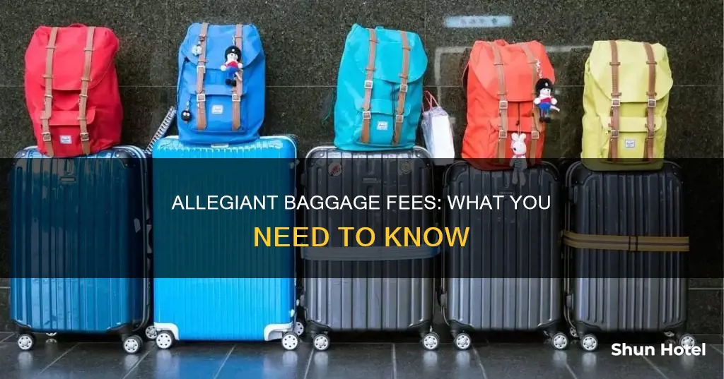 what is airport baggage fee allegiant