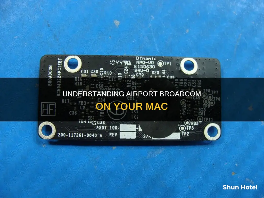 what is airport broadcom on mac