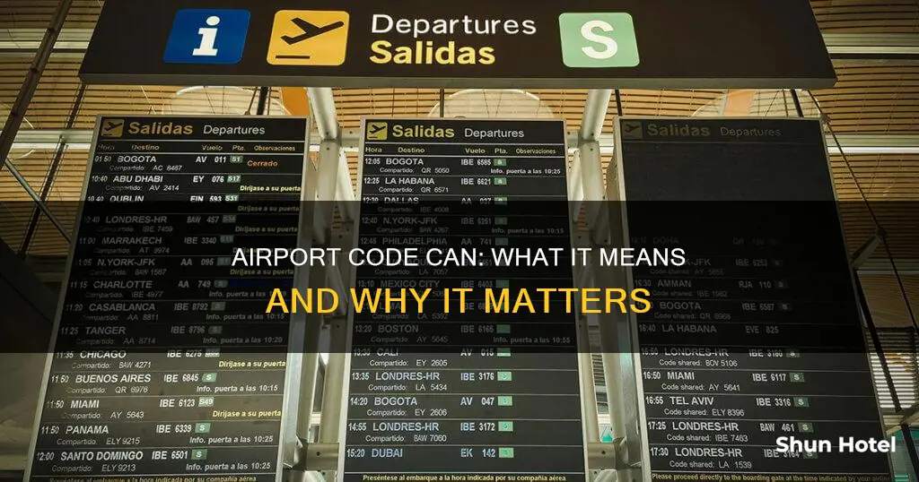 what is airport code can