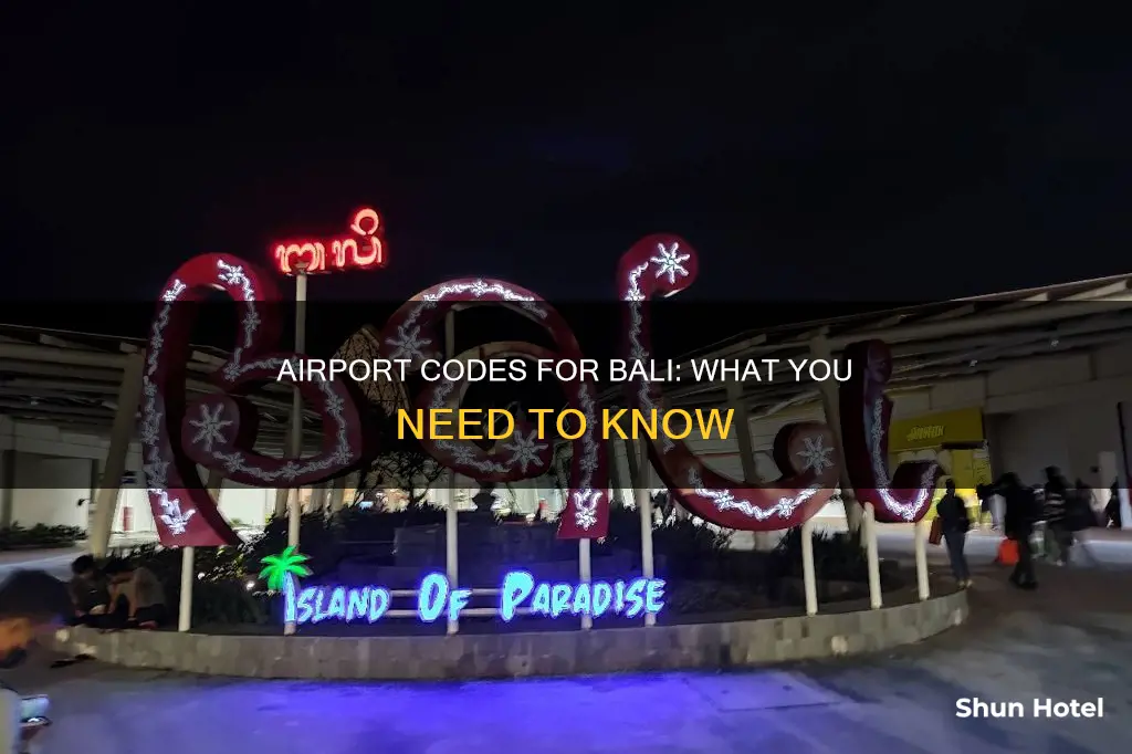 what is airport code for bali