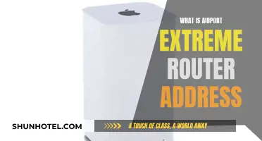 Airport Extreme Router Address: How to Find It