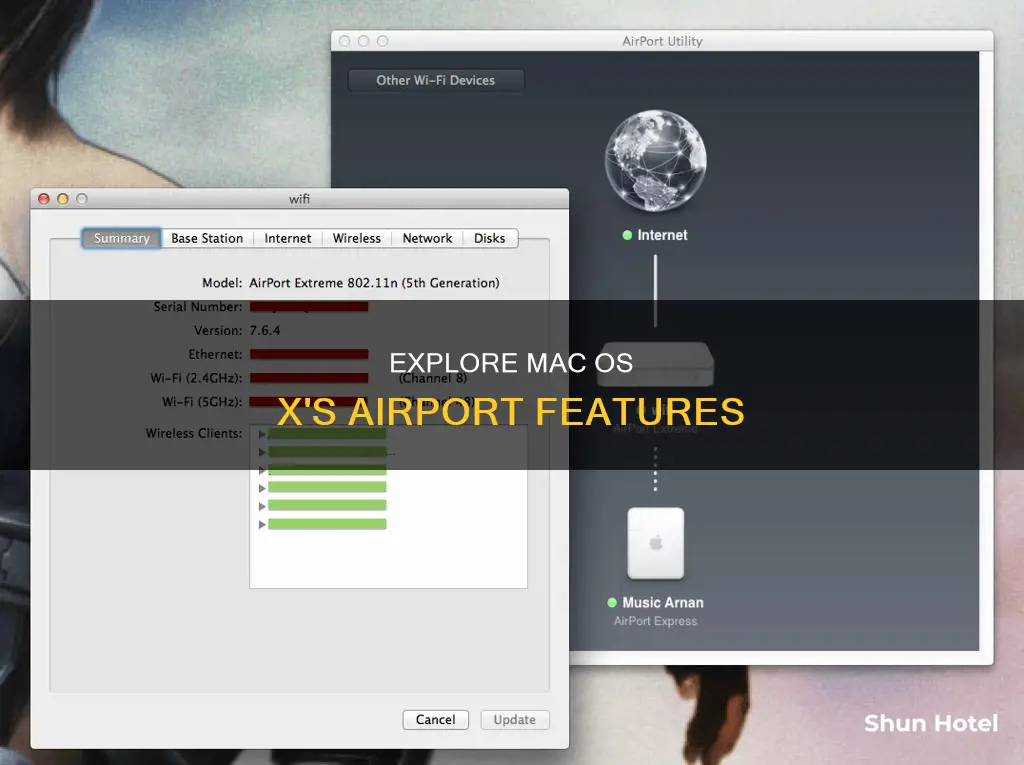 what is airport mac os x