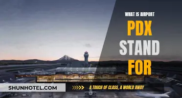 PDX Airport: What Does It Stand For?