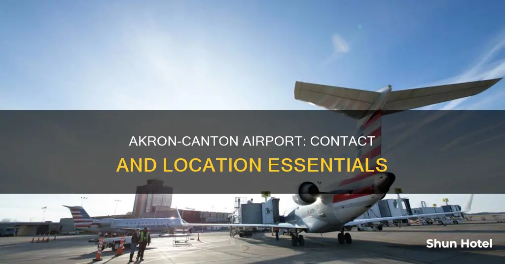 what is akron canton airport number