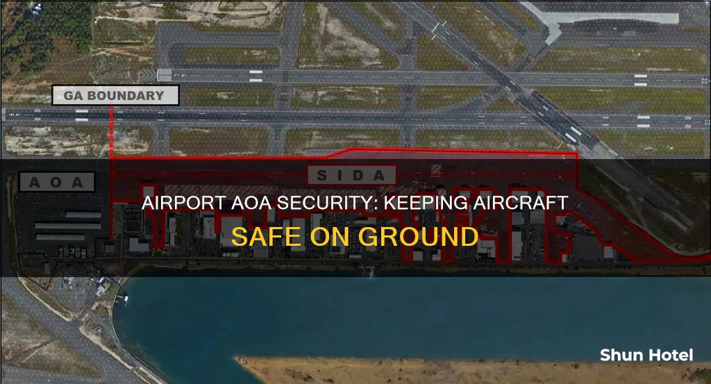 what is an airport aoa security