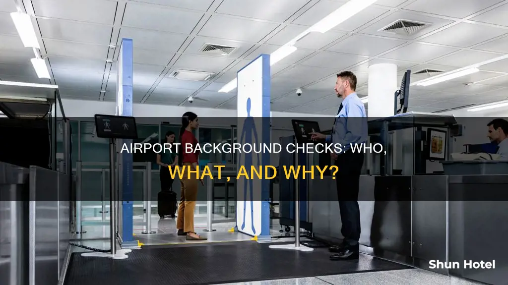 what is an airport background check