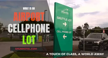 Convenient Cellphone Lots at Airports