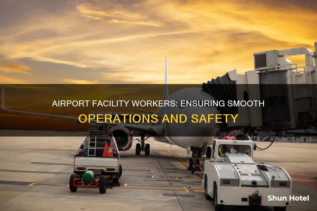 what is an airport facility worker
