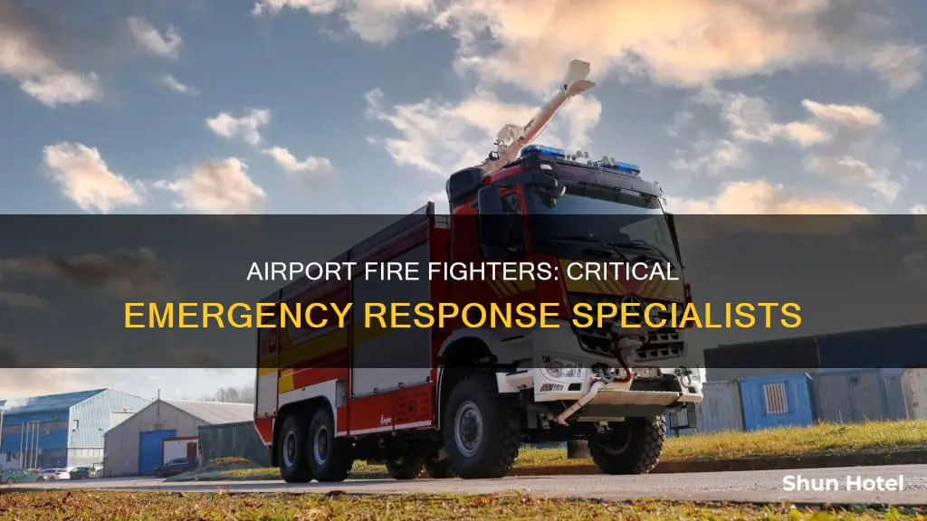 what is an airport fire fighter