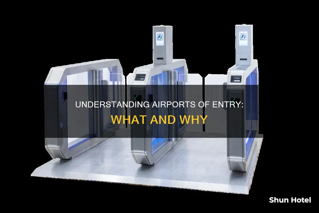 what is an airport of entry