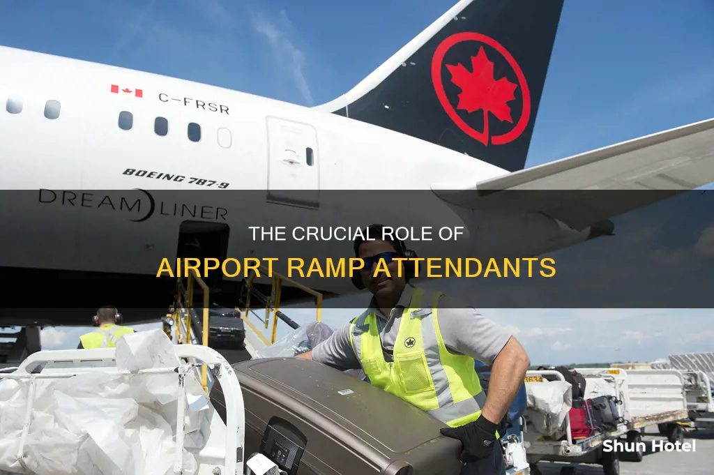 what is an airport ramp attendant