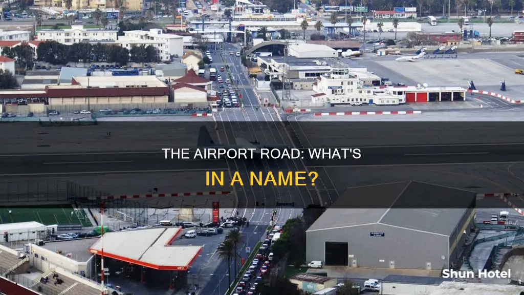 what is an airport road called