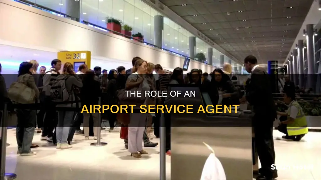 what is an airport service agent