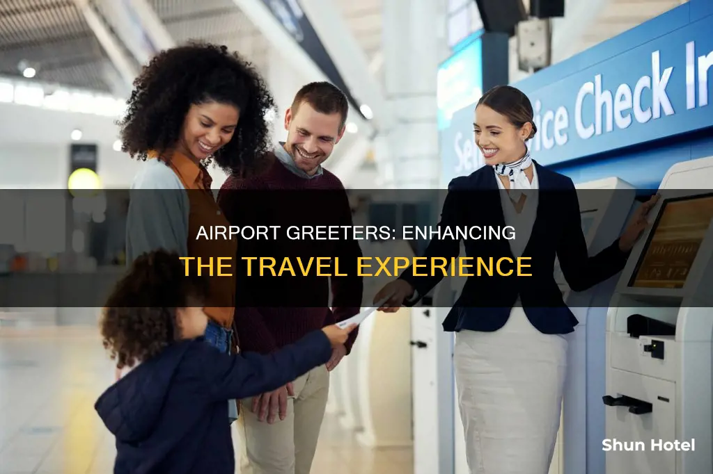 what is an greeter for airport