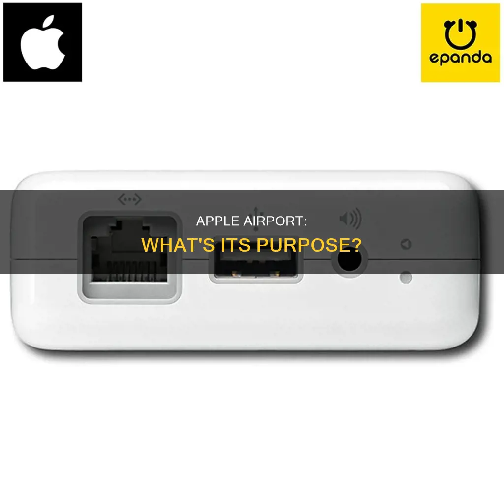 what is apple airport used for