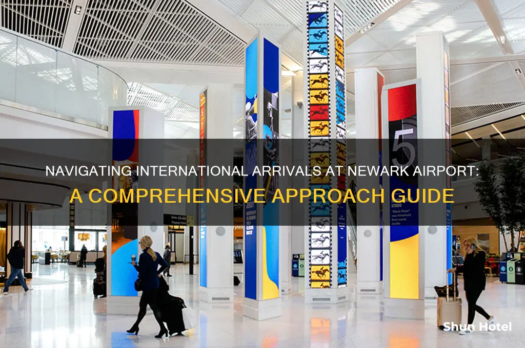 what is approach in international arrivals at newark airport