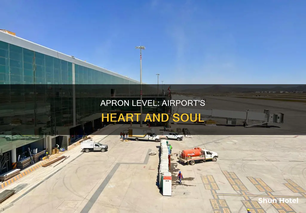 what is apron level in airport