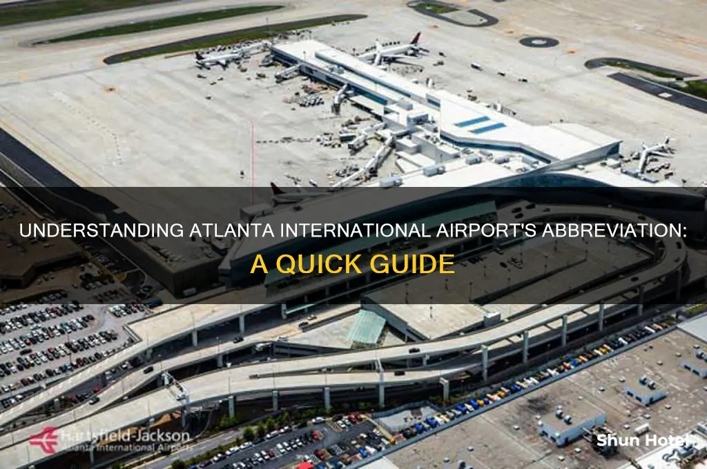 what is atlanta international airport abbreviation
