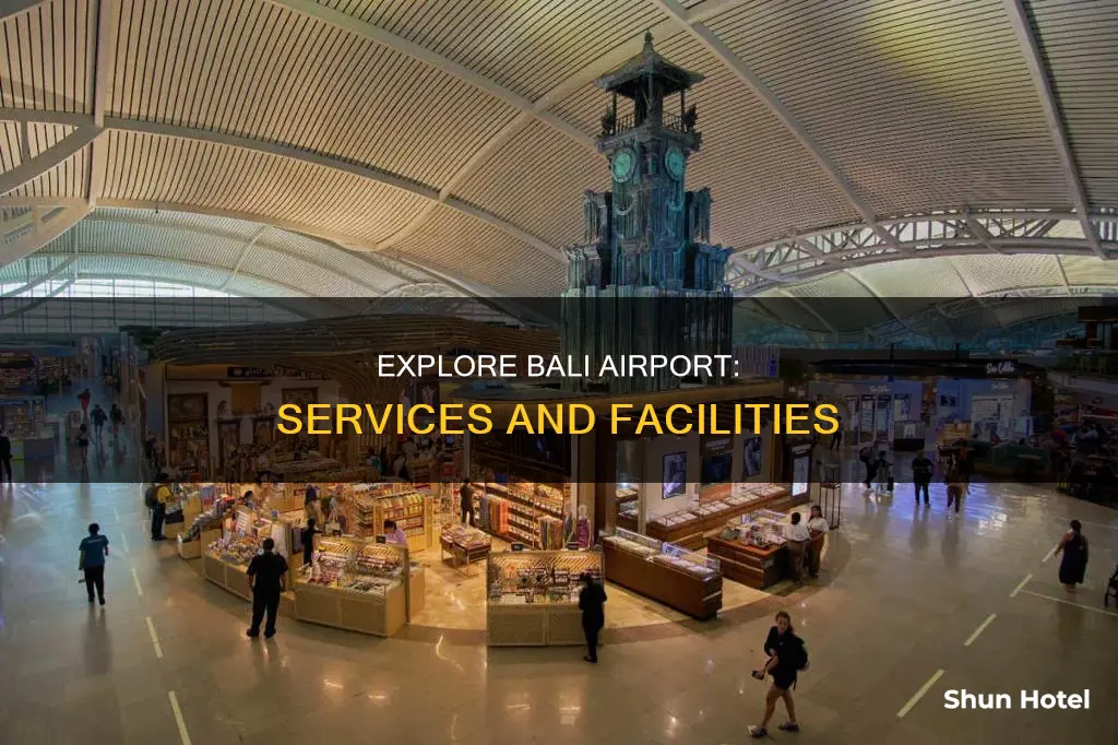 what is available inside bali airport