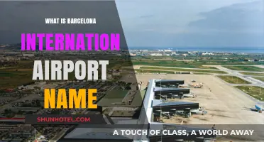 Discovering Barcelona's International Airport: Official Name and Key Details