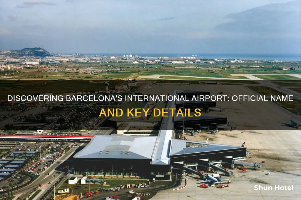 what is barcelona internation airport name