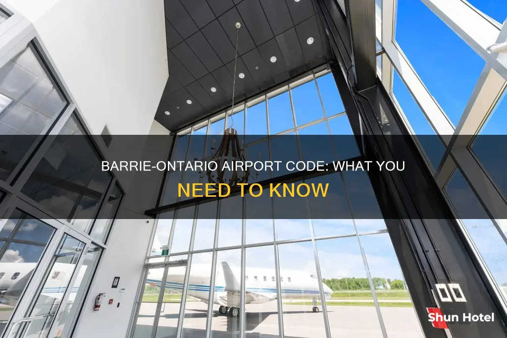 what is barrie ontario airport code