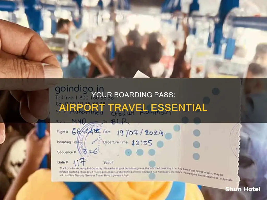 what is boarding pass at airport
