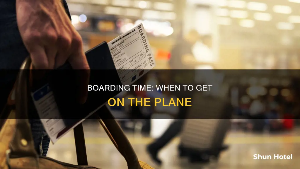 what is boarding time in airport
