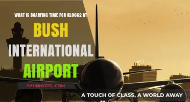 KL0662 Boarding Time at Bush International Airport: What You Need to Know